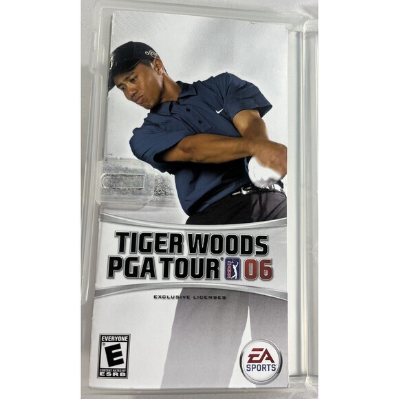 Tiger Woods PGA Tour 2006 Sony PlayStation PSP Complete with Manual Tested - Picture 5 of 9
